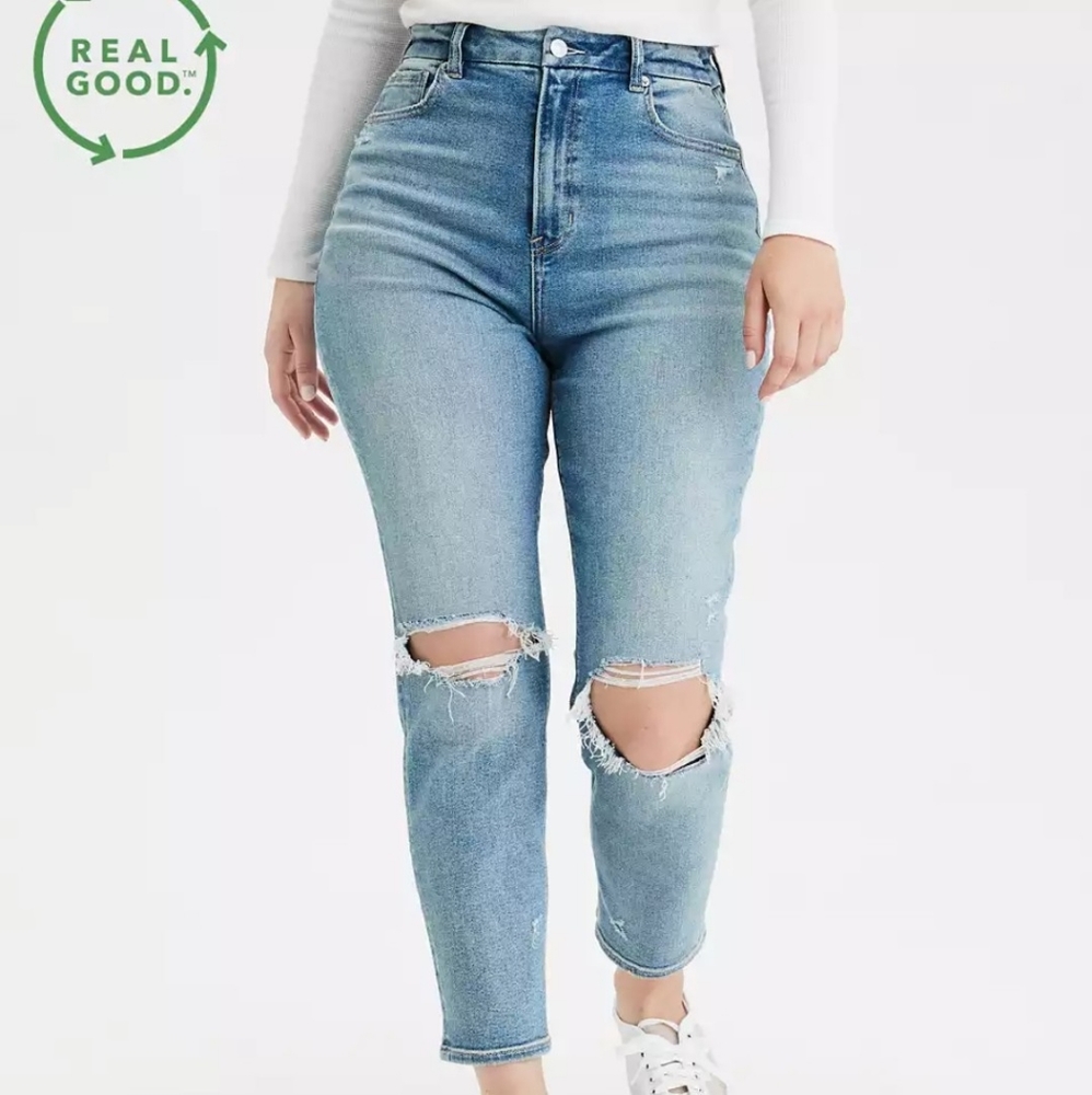 American Eagle Curvy Mom Jeans size 16